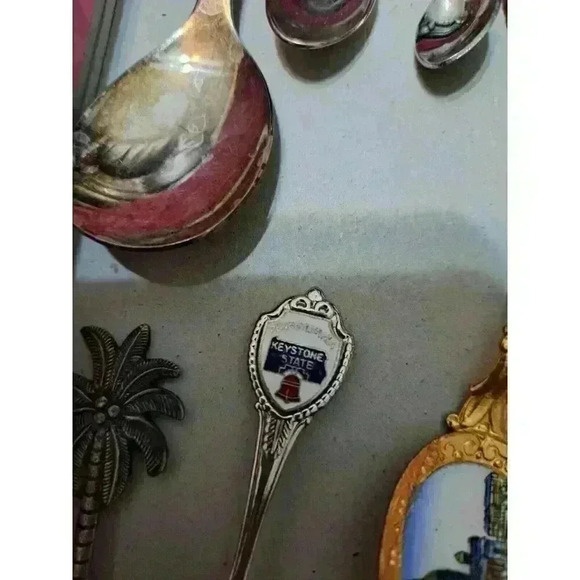 Vintage Mixed Lot Assorted Souvenir Spoons for Crafts Collectibles Repurpose‎ - Picture 9 of 11